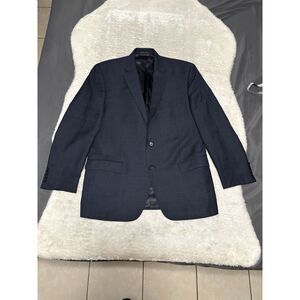 Lauren Ralph Lauren Mens Blue Wool Sport Blend Blazer Jacket Size‎ 44R